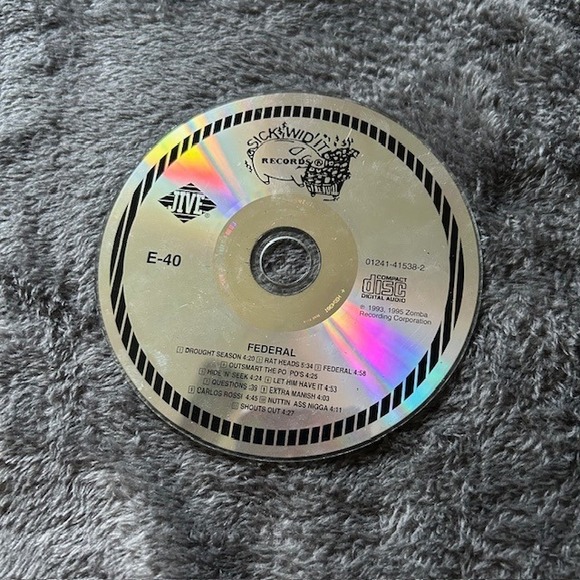 Sick Wid It Records Other - E-40 Federal Loose CD 1993 Sick Wid It Jive Rare‎ Bay Area Rap Hip Hop